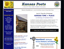 Tablet Screenshot of kansaspoets.com